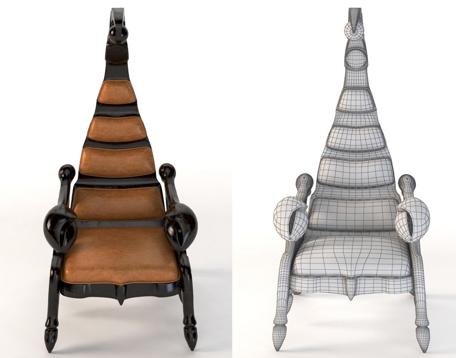 Scorpion Chair - Giant evil villain chair