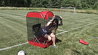 Screen Pod - Personal Pop-Up Screen Chair Tent - 1 Person screen tent