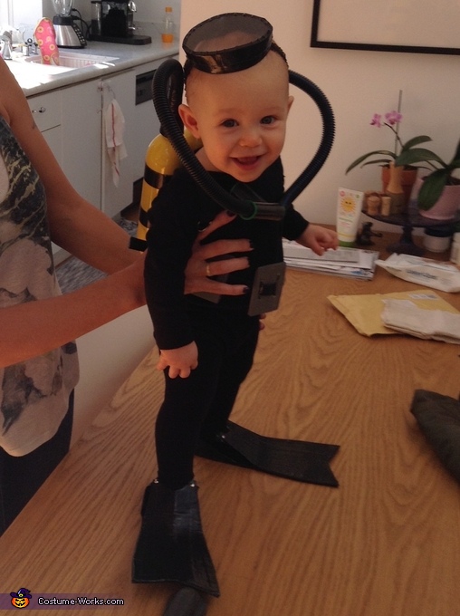 Scuba Diver Toddler Costume