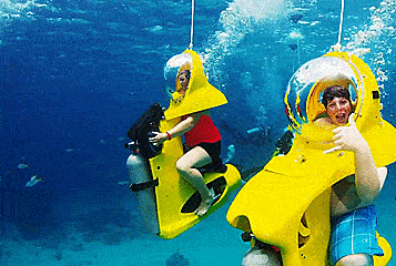 Scuba-Doo Underwater Scooter - Rideable Underwater Scooter