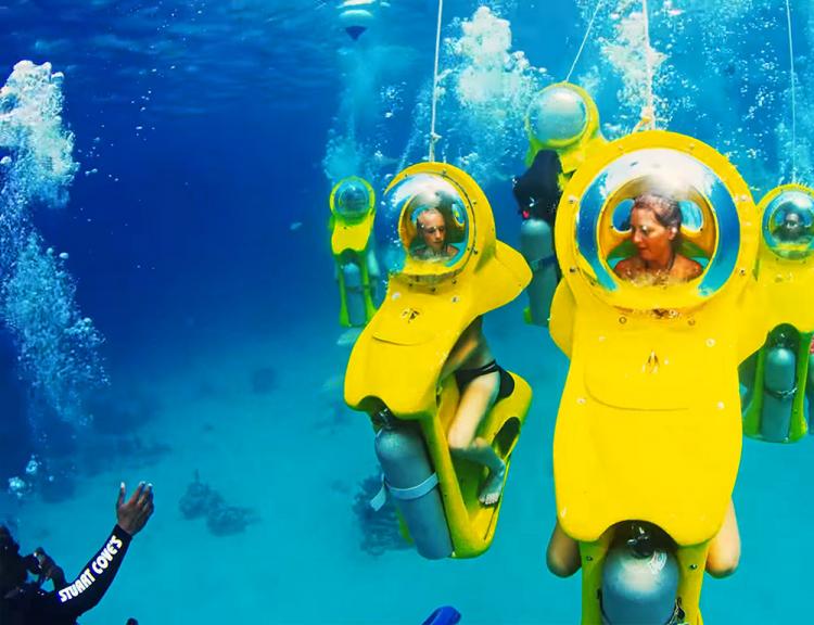 Scuba-Doo Underwater Scooter - Rideable Underwater Scooter