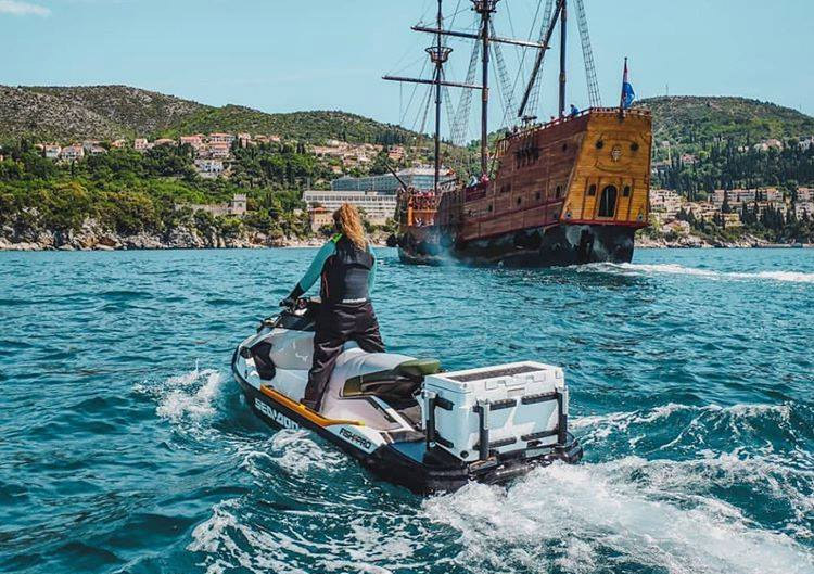 Sea-Doo Fishing Pro Personal Watercraft - Dedicated fishing jetski with fishing cooler, GPS, and fish finder