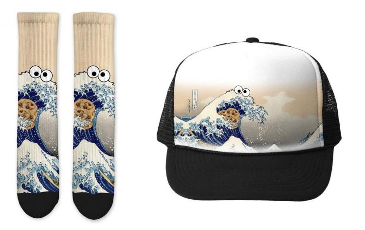 Sea Is For Cookie T-Shirt - Cookie Monster Ocean Wave Shirt