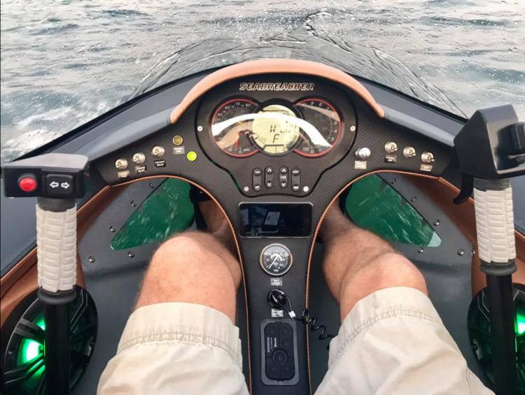 SeaBreacher Dolphin Inspired Jet Powered Watercraft Submarine Hybrid
