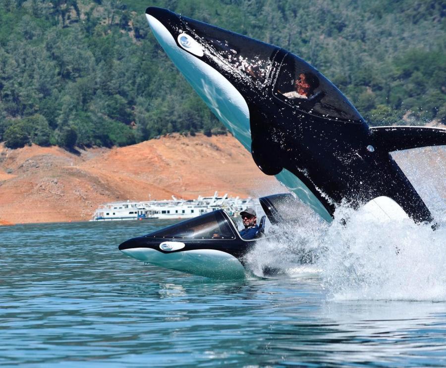 SeaBreacher Dolphin Inspired Jet Powered Watercraft Submarine Hybrid