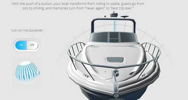 Seakeeper: Gyroscopic Boat Stabilizer Prevents Boat Rocking