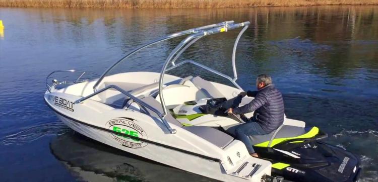 Sealver Waveboat Turns Your Jetski Into a Boat In Seconds - Jetski boat conversion