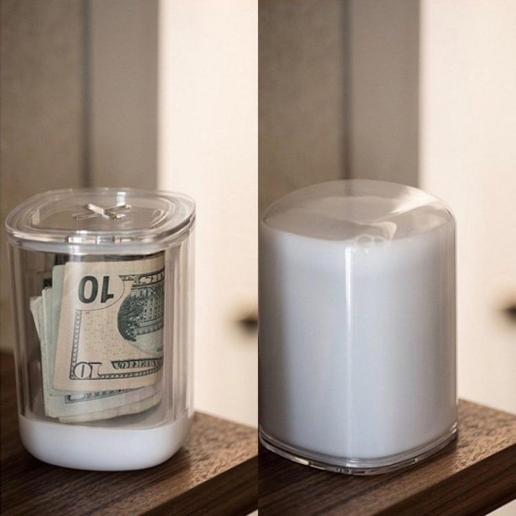 Secret Keepsake Cup Hides Your Items From View When Upside-down - Hiding liquid secret cup
