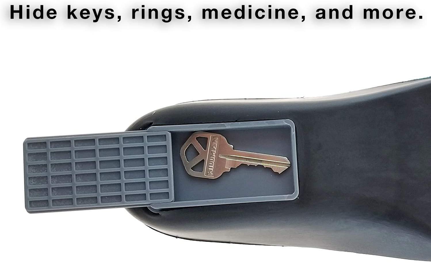Secret Storage Shoe Insoles - Shoe insoles with storage stash container