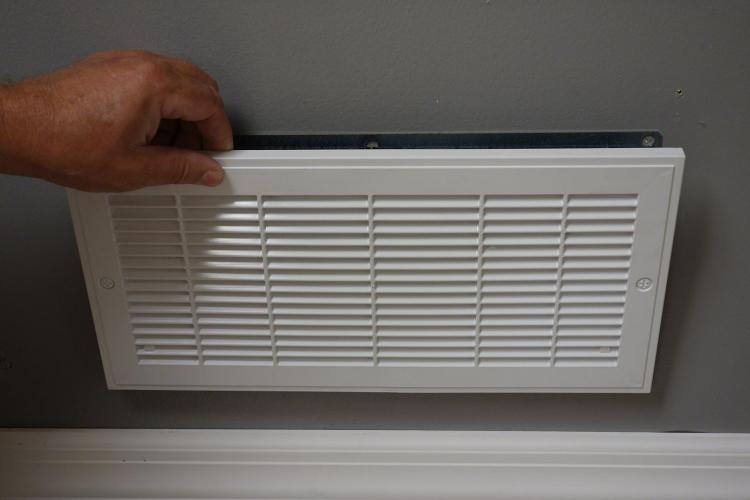 QuickSafe Wall Vent Safe - HVAC Vent Secret Stash Safe - RFID Security Card Vent Safe