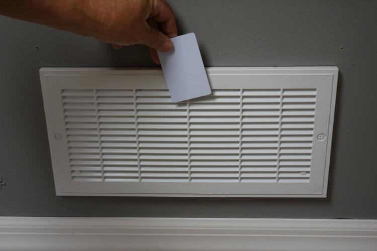 QuickSafe Wall Vent Safe - HVAC Vent Secret Stash Safe - RFID Security Card Vent Safe