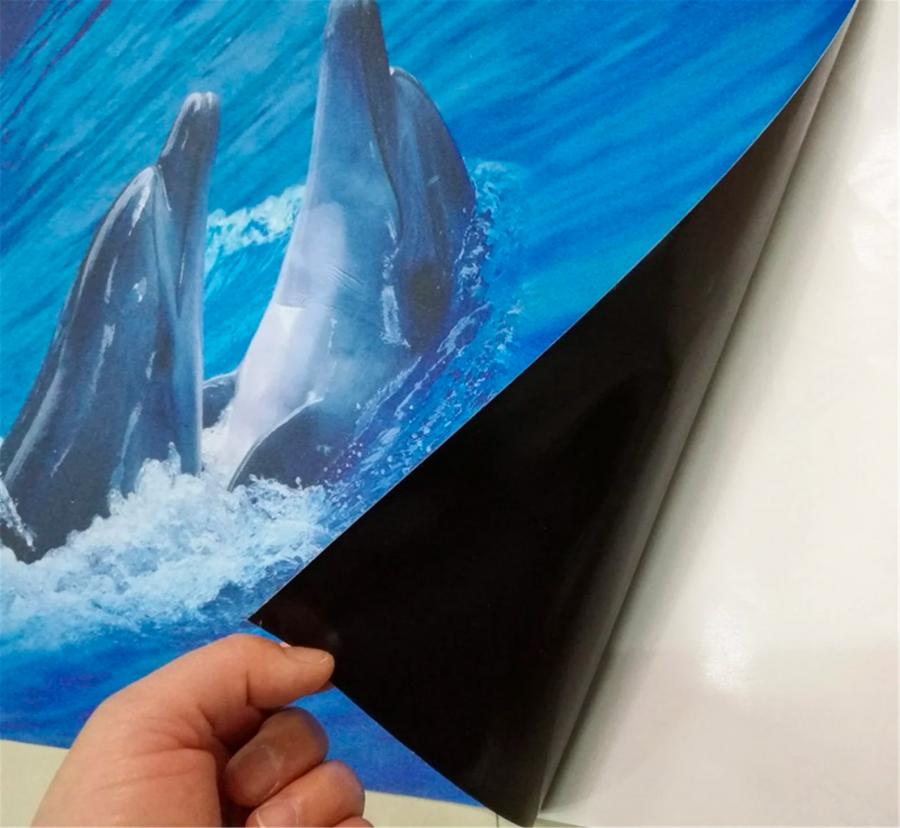 This Self-Adhesive Beach Floor Mural Turns Your Bathroom Into a Sandy Beach