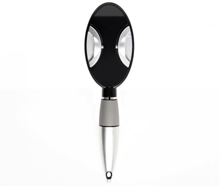 Qwik-Clean Hair Brush - Self-Cleaning Hair Brush - Pull Back Release Hairs
