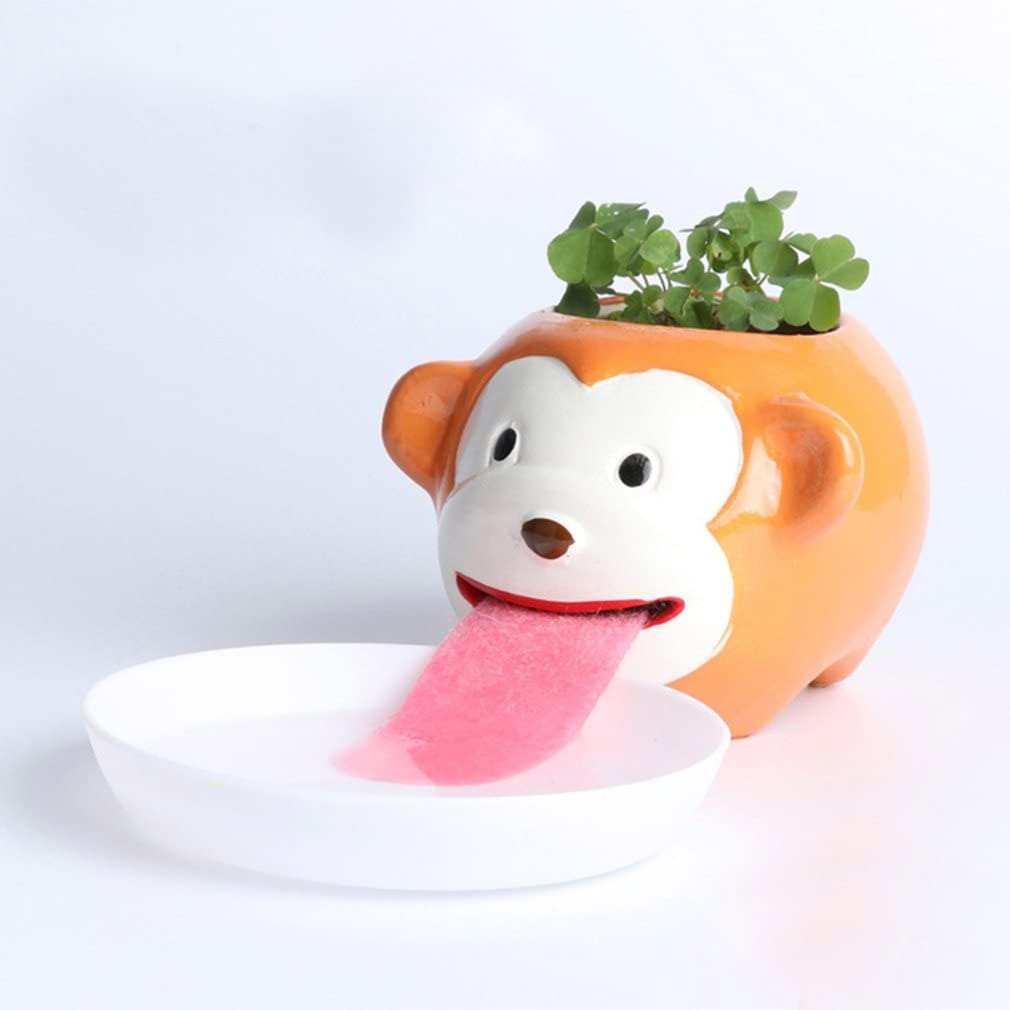 Drinking Animal Planters - Slurp up water through their tongues