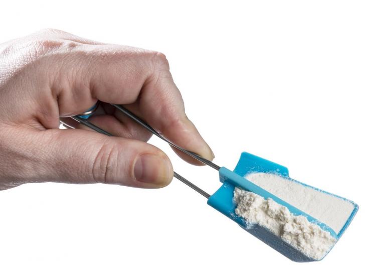 Levoons - Self Leveling Measuring Spoons - Handle Scraper auto leveling measuring spoons