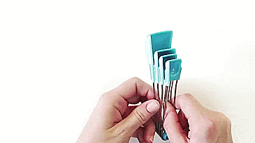 Levoons - Self Leveling Measuring Spoons - Handle Scraper auto leveling measuring spoons