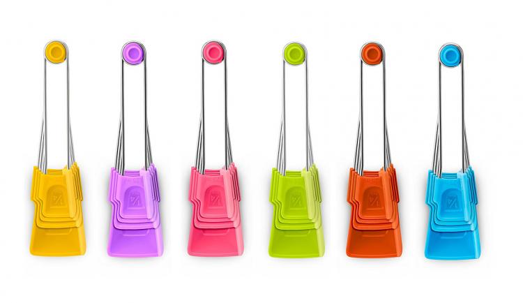 Levoons - Self Leveling Measuring Spoons - Handle Scraper auto leveling measuring spoons