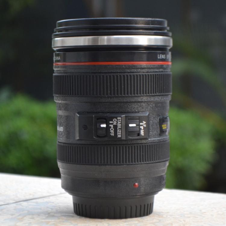 Self-Stirring Camera Lens Coffee Mug - Electronic Stirring Camera Lens Mug