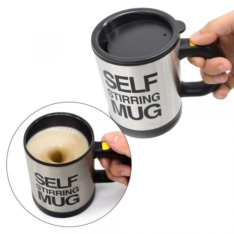 Self-Stirring Electronic Coffee Mug - Coolest Coffee Mug