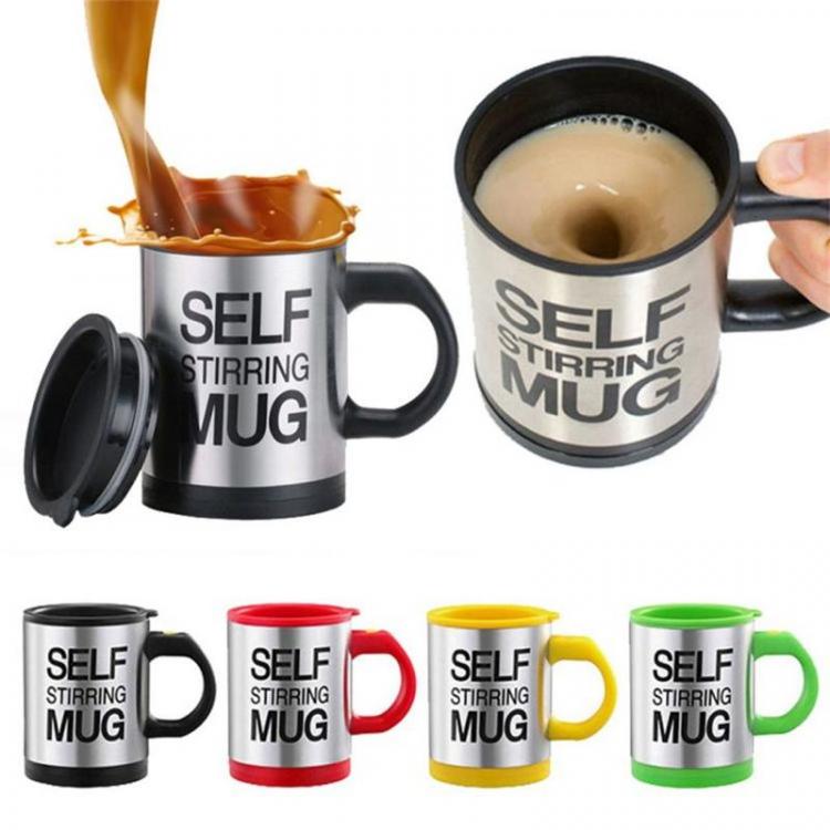 Self-Stirring Electronic Coffee Mug - Coolest Coffee Mug