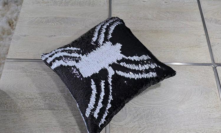Sequin Pillows Let You Draw Anything On Them - Drawable pillows