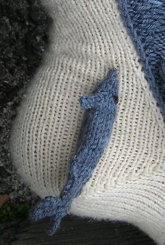Shark Biting Your Feet Socks - Shark Bite Socks