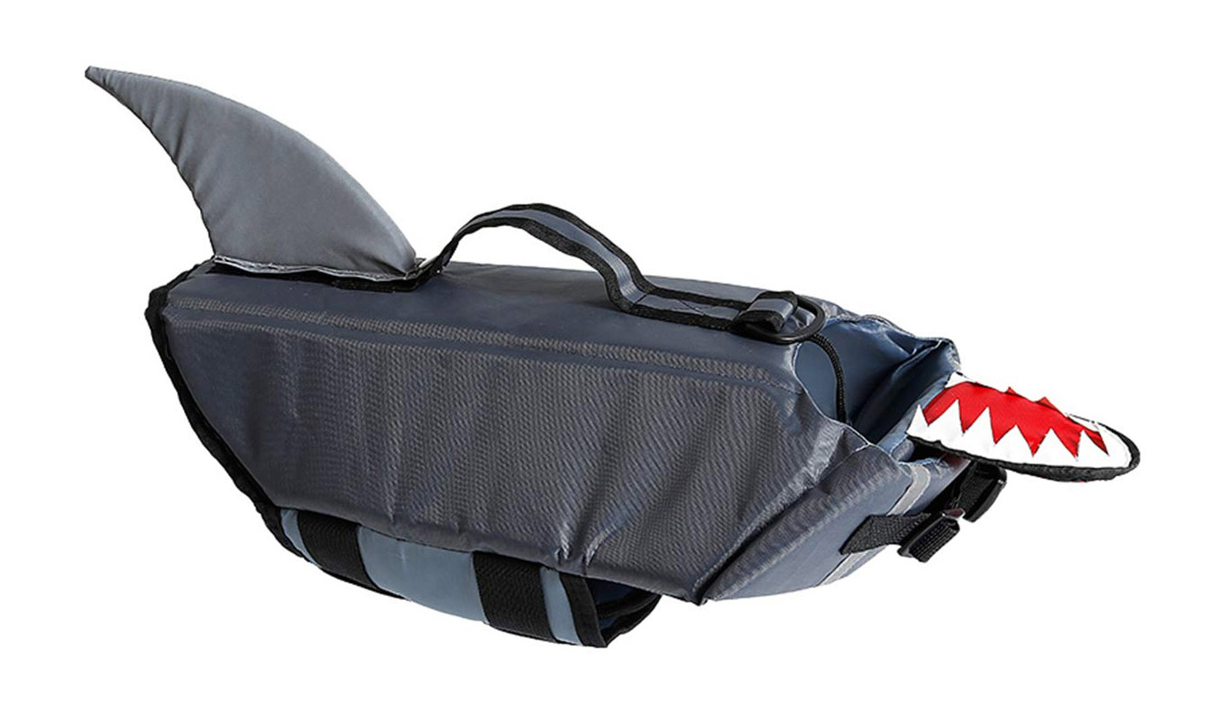 Shark Fin Dog Life Jacket - Dorsal fin dog life jacket