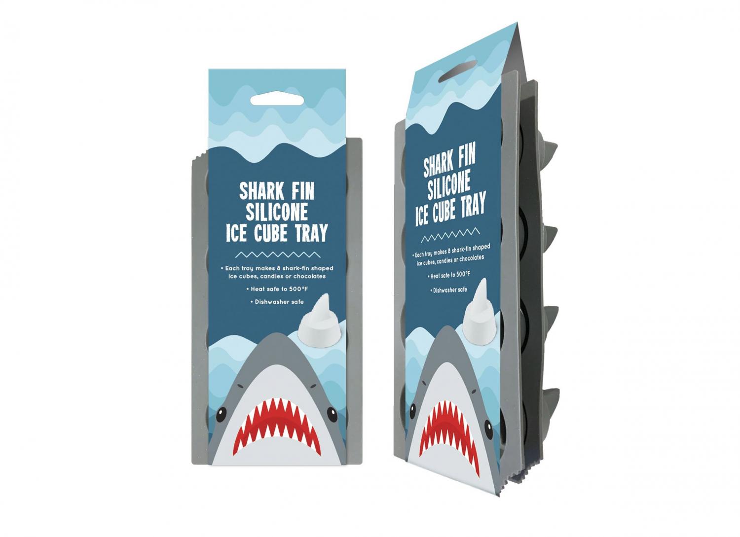 Shark Fin Ice Cube Tray - Shark fin shaped ice cubes