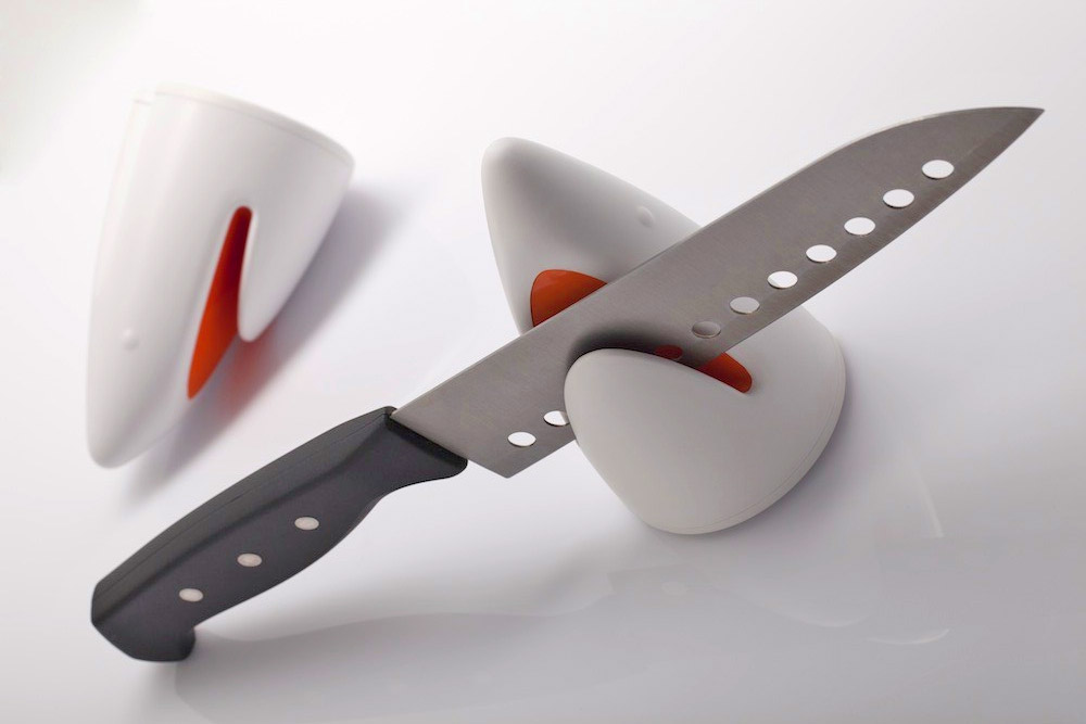 Shark Knife Sharpener - JAWS shark shaped kitchen knife sharpener