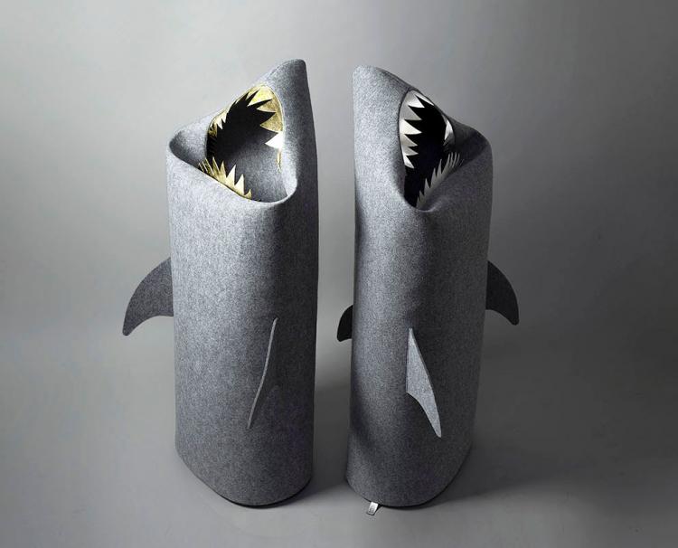 Shark Laundry Hamper - Shark Toy Box