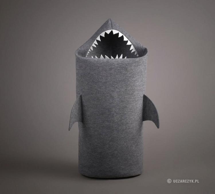 Shark Laundry Hamper - Shark Toy Box