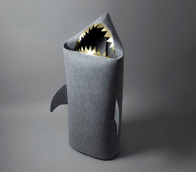 Shark Laundry Hamper - Shark Toy Box