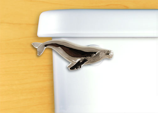 Whale Toilet Handle