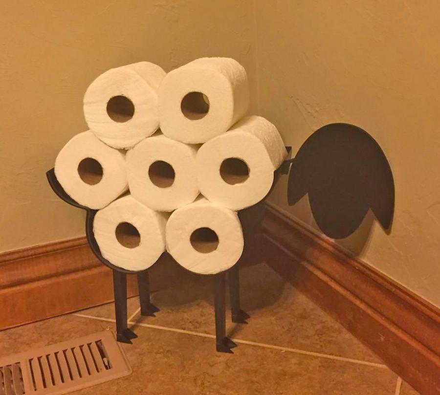 Sheep Toilet Paper Holder