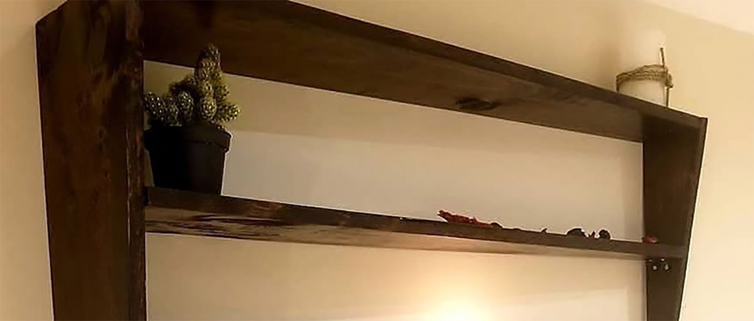 Illusion Shelf Disappearing Into Wall - By Soheil Yousefi