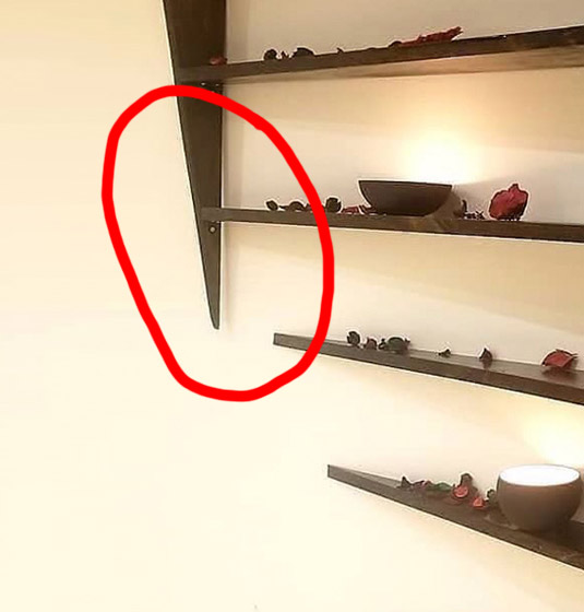 Illusion Shelf Disappearing Into Wall - By Soheil Yousefi