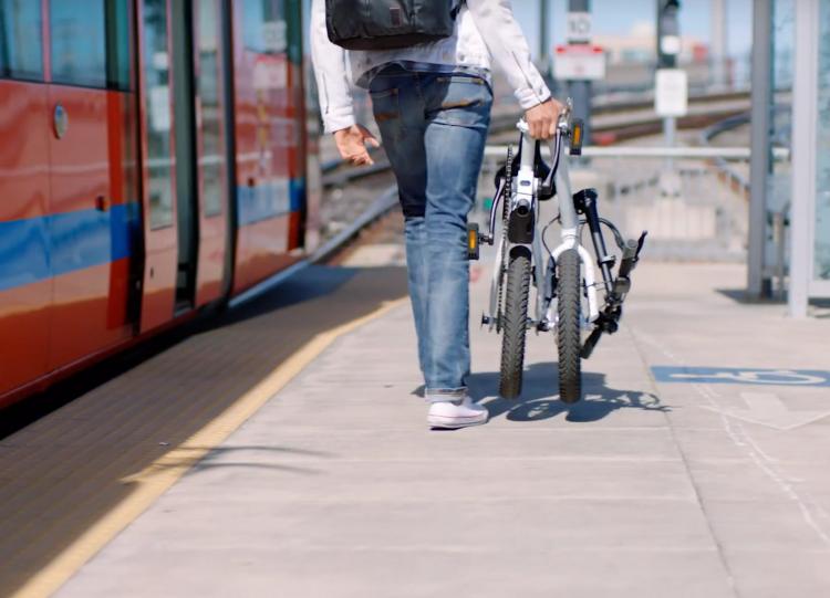 Shift S1 Folding Electric E-Bike - Folding electric scooter