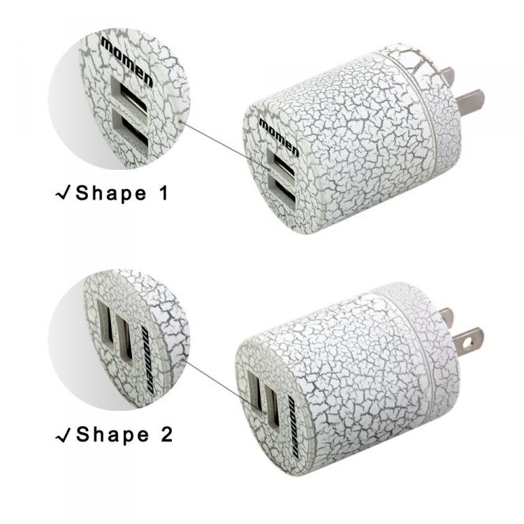 Electric Show Glowing Phone Charger - Momen Glowing Wall Charger Adapter