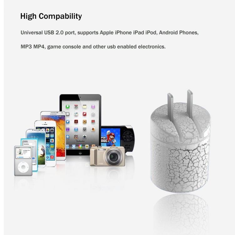 Electric Show Glowing Phone Charger - Momen Glowing Wall Charger Adapter