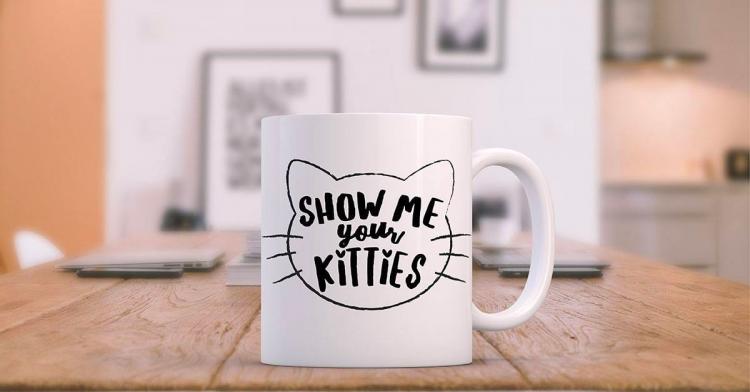 Show Me Your Kitties Coffee Mug