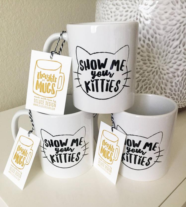 Show Me Your Kitties Coffee Mug