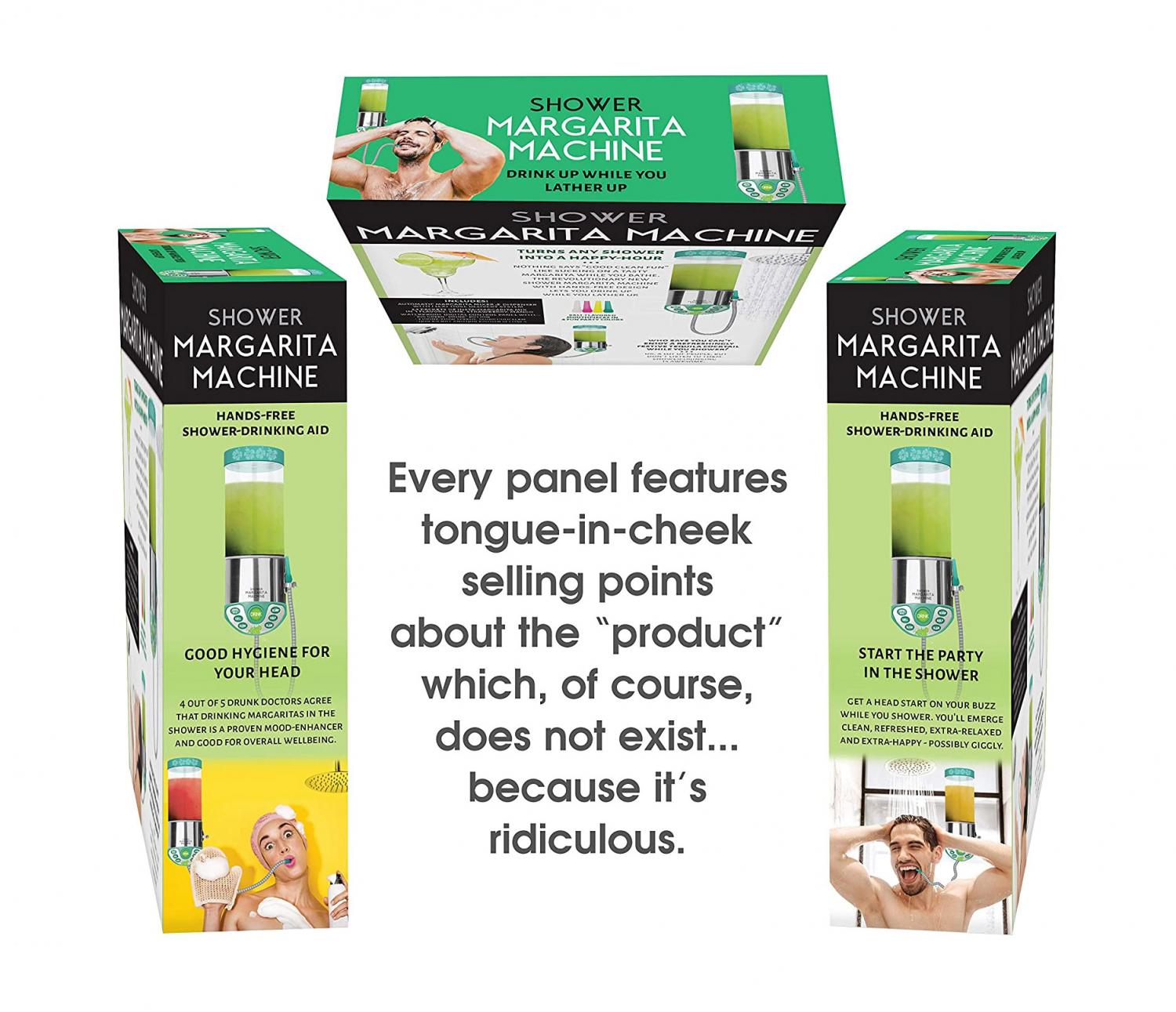 Shower Margarite Machine - Wall mounted margarita machine for shower