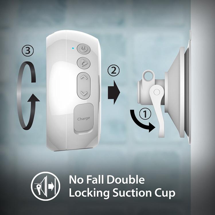 Aud Shower Speaker By iLuv - Bluetooth Suction Cup Shower Speaker Lets You Answer Phone Calls and listen to music