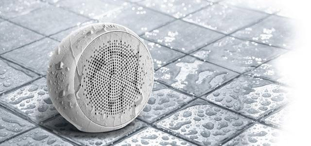 Aud Shower Speaker By iLuv - Bluetooth Suction Cup Shower Speaker Lets You Answer Phone Calls and listen to music