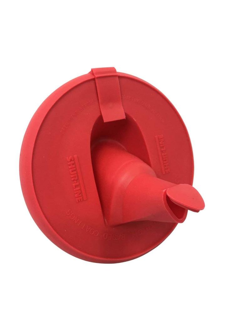 Shur-Line Easy-Pour Paint Can Lid - Silicone paint can lid prevents messes while pouring