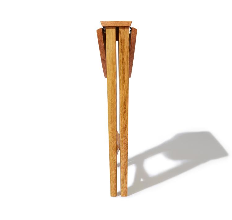 Ta-bl Collapsible Side Table Folds Down To 4.7 inches Wide