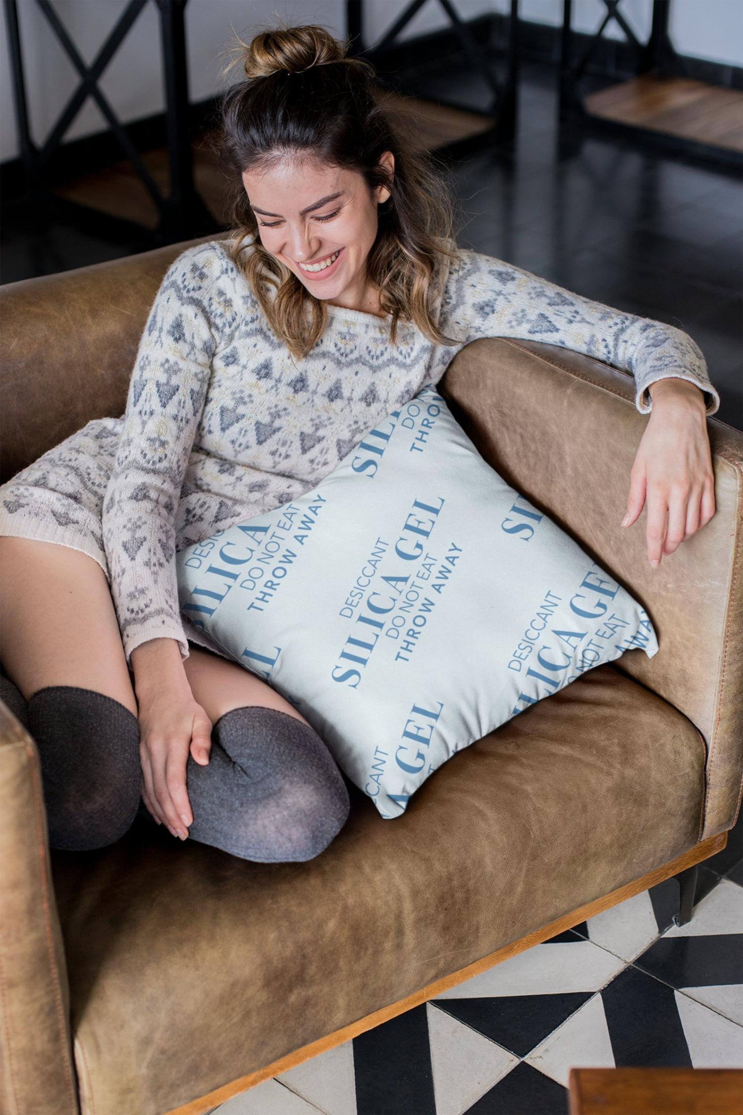 Silica Gel Pillow - Funny Do Not Eat Packet Pillow