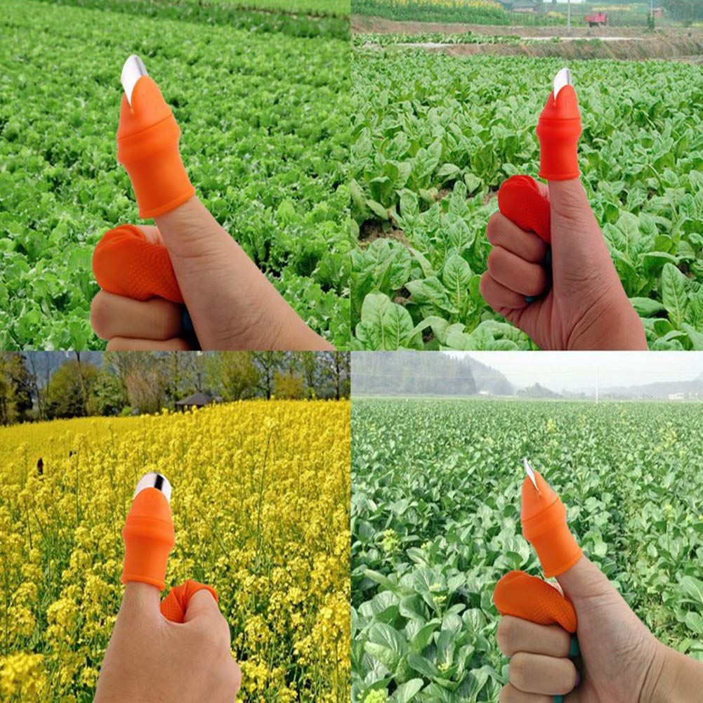 Silicone Thumb Knife - Clever silicone thumb blade gardening and pruning tool