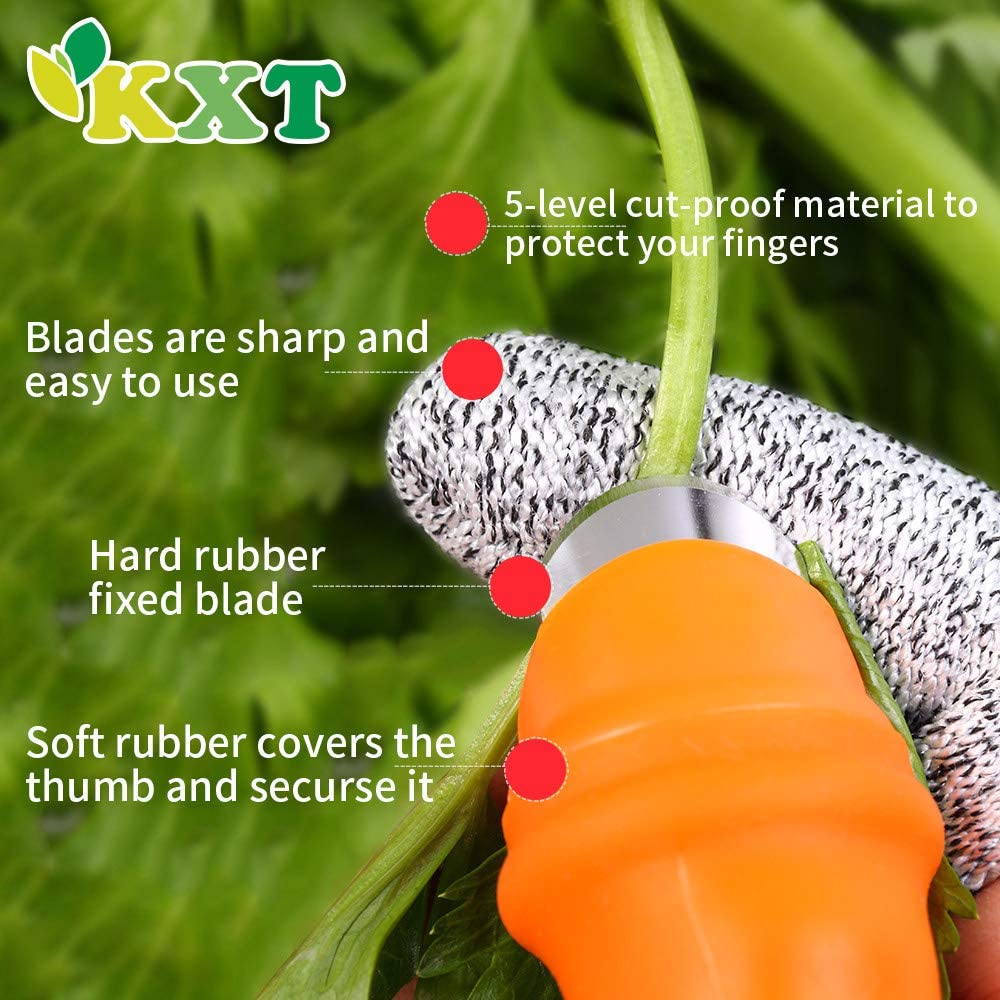 Silicone Thumb Knife - Clever silicone thumb blade gardening and pruning tool