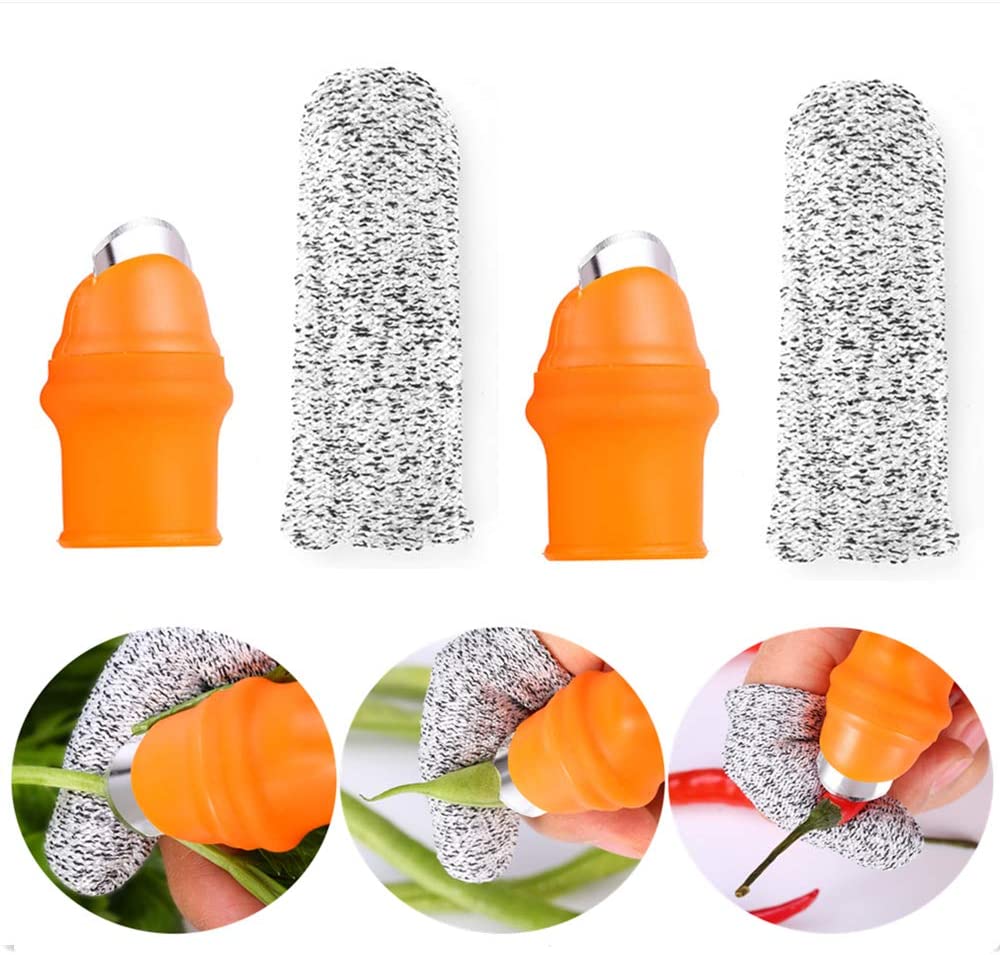 Silicone Thumb Knife - Clever silicone thumb blade gardening and pruning tool